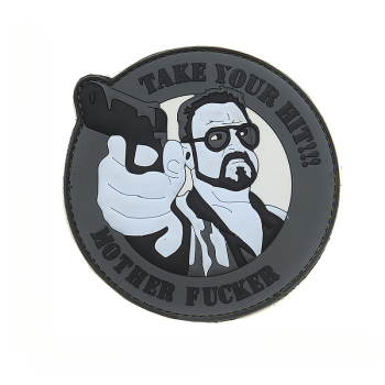 3D PVC nášivka "Take your hit", 101 INC