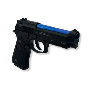 Tréninková pistole se zpětným rázem Umarex M9, Laser Ammo