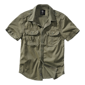 Vintage Men's Short-Sleeve Shirt, Brandit