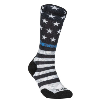 Sock & Awe Thin Blue Line, 5.11, L