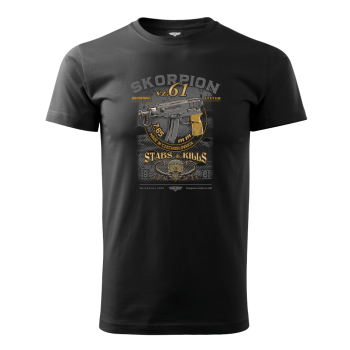 ŠKORPION VZ.61 – STABS & KILLS Army T-shirt, Mars & Arms