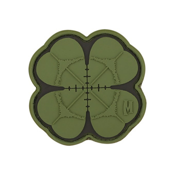 Lucky Shot Clover Morale Patch, Foliage Green, Maxpedition