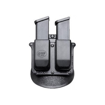 Holster for 2 double-row Glock caliber trays, rotary paddle, Fobus