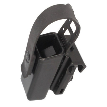 Adjustable plastic sheath for double stack magazine 9 mm with flap, MH-04-S, ESP