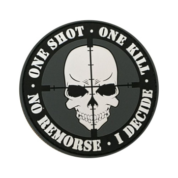 PVC patch "One Shot, One Kill"