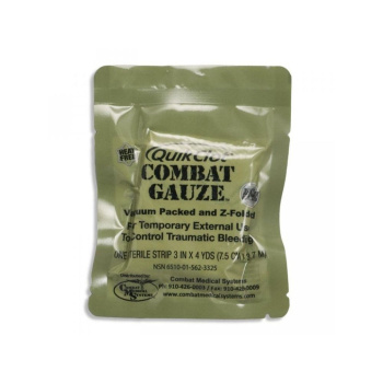 Combat Gauze QuikClot®  Z-Fold with homeostatic, stacked, Z-MEDICA