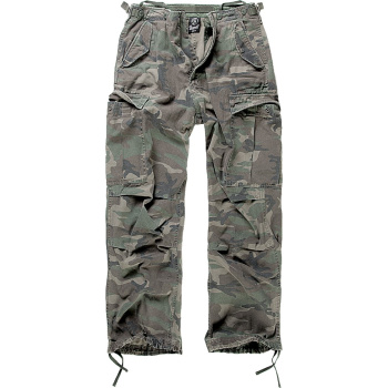 Pánské kalhoty M65 Vintage, Brandit, Woodland, S