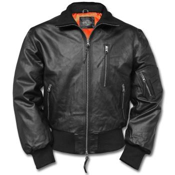 Pilot leather jacket BW Aviator, Mil-Tec