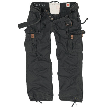 Pánské kalhoty Premium Vintage, Surplus, Černé, 4XL