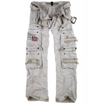 Royal Traveler men's trousers, Surplus, White, 7XL