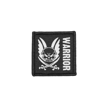 Warrior’s classic Velcro Patch, Warrior, Black