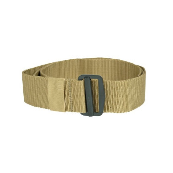 Trouser belt with thread buckle US BDU, coyote, Mil-Tec