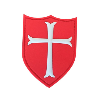 PVC nášivka Crusader's Cross