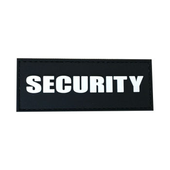PVC nášivka Security
