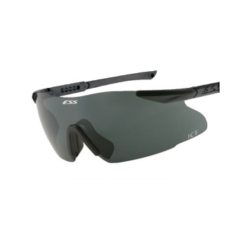 ESS ICE-1 ballistic goggles, dark lenses, 1 replacement glass, black, ESS