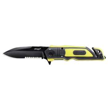 Walther Rescue ERK rescue knife, yellow-black