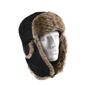 Fur Flyer's Hat, Black, Rothco