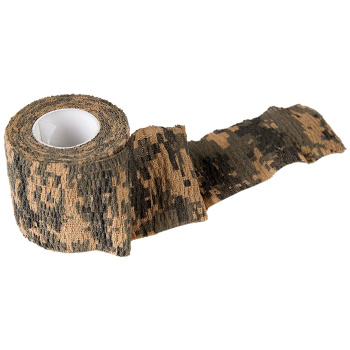 Samopřilnavá maskovací páska Camo Tape, digital woodland, Helikon
