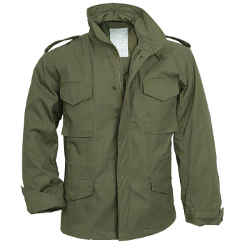 US Fieldjacket M65, Surplus, olive, S