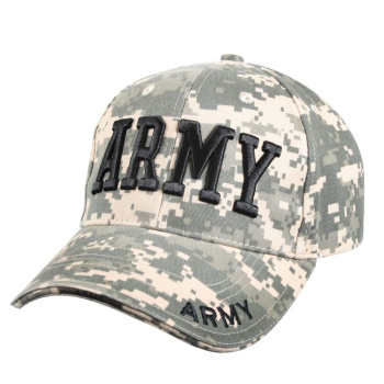 Deluxe Army Embroidered Low Profile Insignia Cap, ACU Digital, Rothco