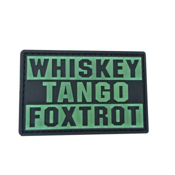 PVC patch "Whiskey Tango Foxtrot"