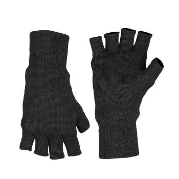Thinsulate fingerless gloves, black, Mil-Tec