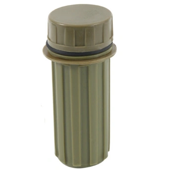 Waterproof match case, olive, Mil-Tec