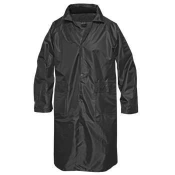 Raincoat PES / PVC, Mil-Tec, Black, XXL