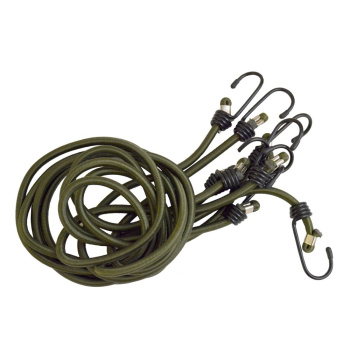 Bungee cords, olive, 4 pcs, BCB
