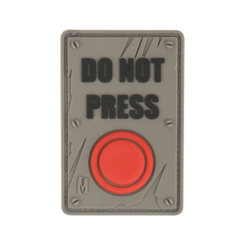 Nášivka Do Not Press, Maxpedition, Swat
