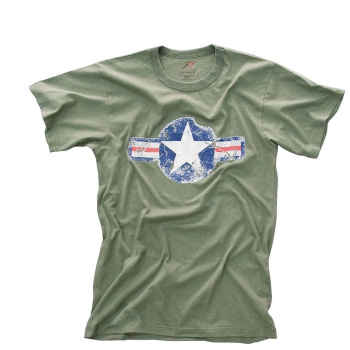 Rothco Vintage Army Air Corps T-Shirt, olive, Rothco