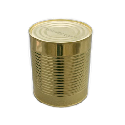 Military can, cabbage with sausage