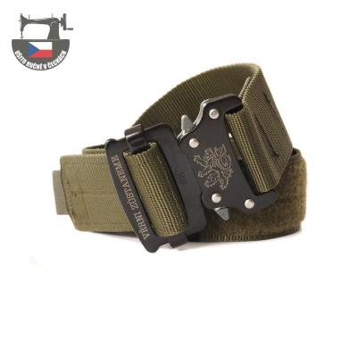 M2 belt with speed buckle, green, L