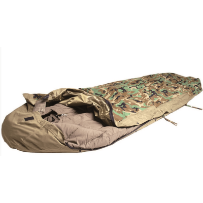 Waterproof three-layer laminate sleeping bag cover, Mil-Tec