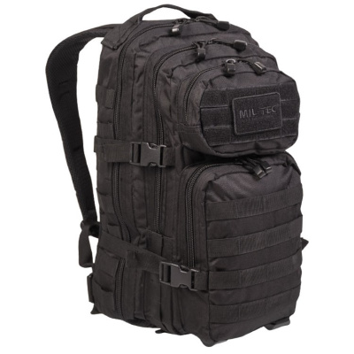 U.S. Backpack Assault, small, 20 L, Mil-Tec, Black