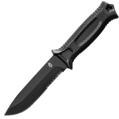 Gerber StrongArm Fixed Blade Knife, Serrated Edge
