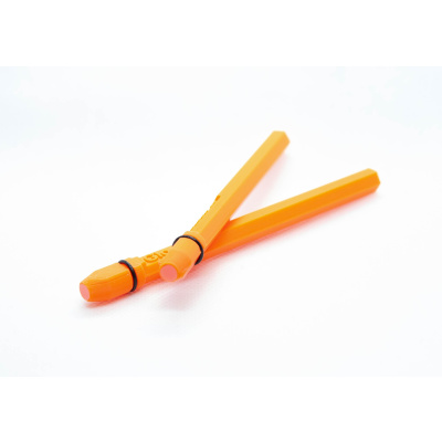 Bezpečnostní univerzální tyčka do krátké zbraně v ráži 9x19, pro délku hlavně 3,5″, oranžová, QPQ