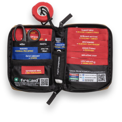 Outdoorová lékárnička First Aid Kit Hiking, Survival