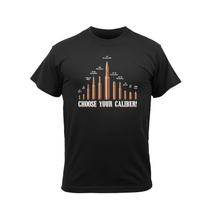 Vintage 'Choose Your Caliber' T-Shirt, Rothco, L