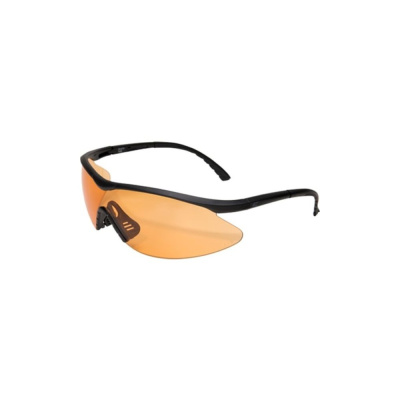 Edge Tactical Fastlink Ballistic Glasses, black, orange glasses