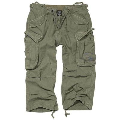 Men's 3/4 shorts Industry Vintage, Brandit, Olive, XL