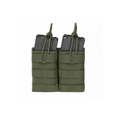Double Open 5.56mm Mag Pouch, Warrior, Olive, AR15