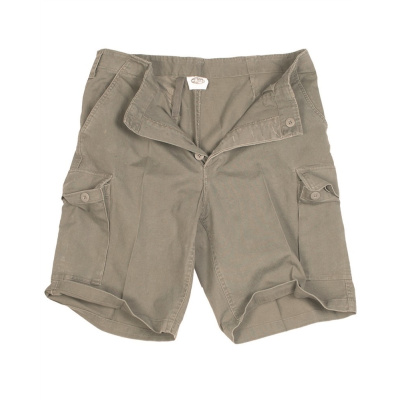 German military shorts Moleskin, prewashed, Mil-Tec, Olive, M
