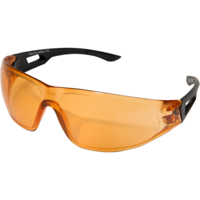 Edge Tactical Dragon Fire Ballistic Glasses, black, orange glasses