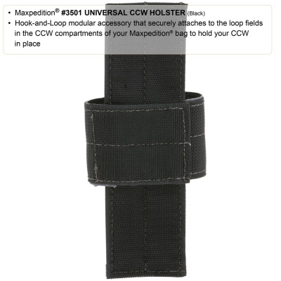 CCW holster, Black, Maxpedition