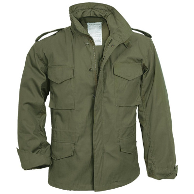 US Fieldjacket M65, Surplus, olive, L