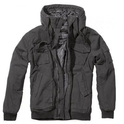 Men's winter jacket Bronx, Brandit, Black, XL