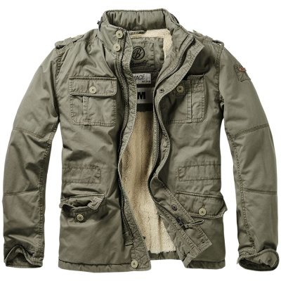 Men's winter jacket Britannia, Brandit, Olive, L