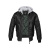 Men's winter jacket MA1 Sweat Hooded, Brandit, Black / Grey, M