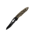 Knife Skeletool KBX, combo straight/serrated blade, Leatherman, Black + Coyote